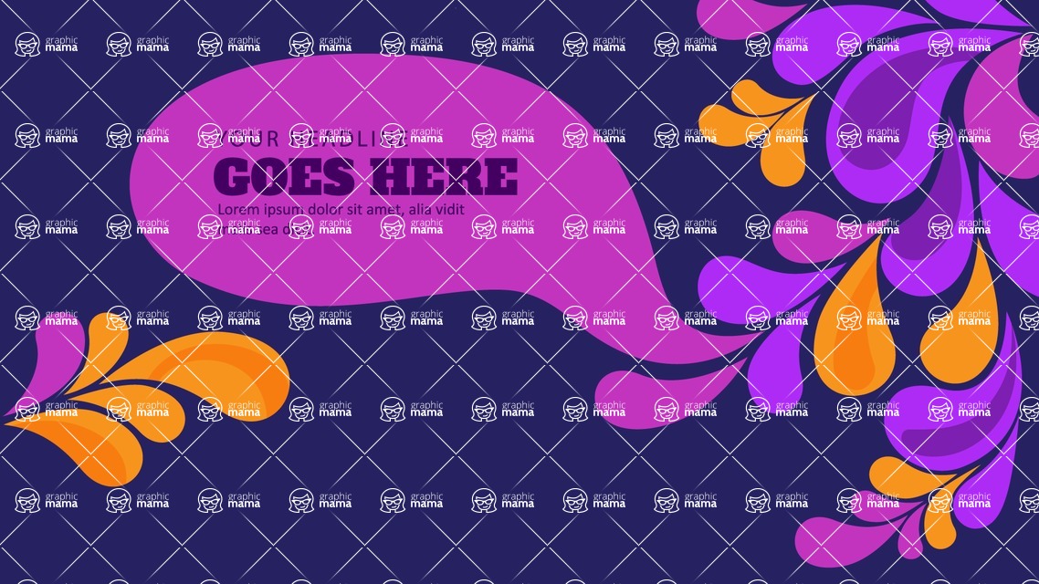 vector backgrounds - a rich collection (vector pack) of beautiful shapes and modern color palettes - Background with Colorful Flowers Design Concept